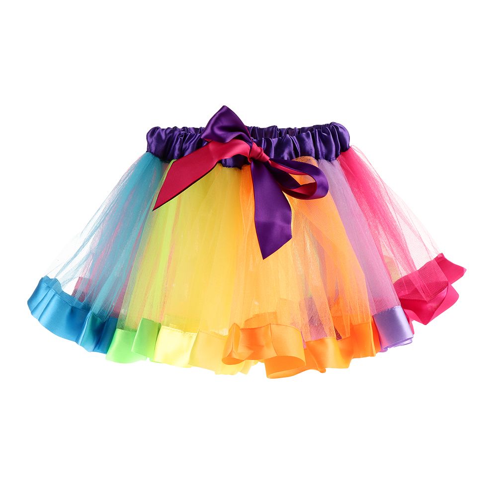 فستان أميرة بألوان قوس قزح للأ - مراجعة Toddler Girl Tulle Party Dress وسعره