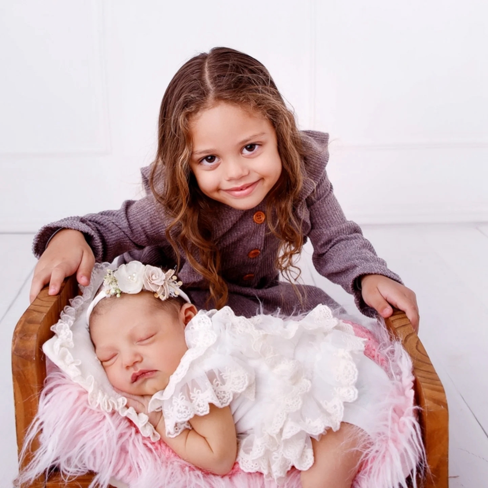 ملابس تصوير المواليد الجدد، رو - مراجعة Newborn Baby Girl Romper Floral وسعره