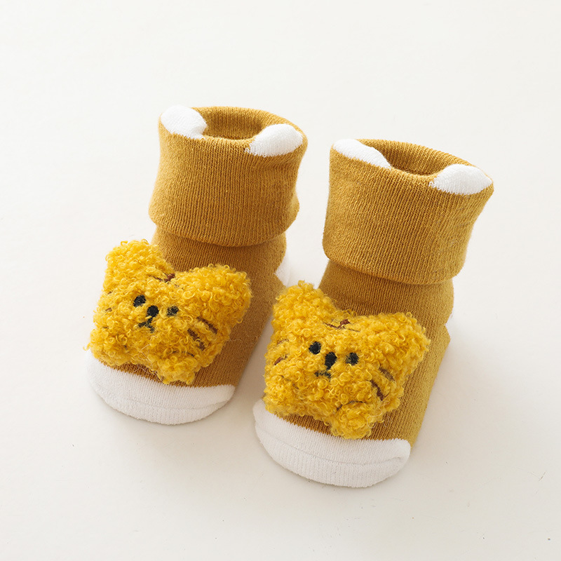 الوليد طفلة الصبي لطيف الكرتون - مراجعة Unisex Baby Socks Non Slip وسعره